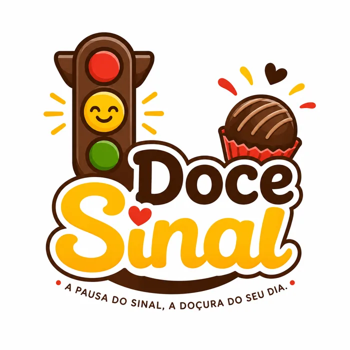 Logo Doce Sinal — A pausa do sinal, a doçura do seu dia.